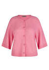 Le Comte Button Front Cardigan, Pink
