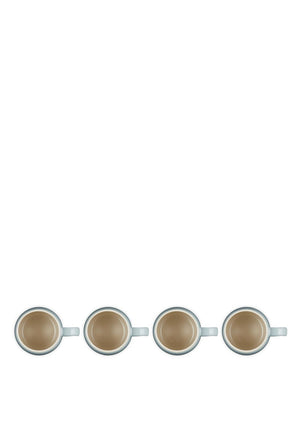 Le Creuset Stoneware Set of 4 Coffee Mugs