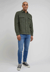 Lee Chetopa Corduroy Overshirt, Olive Grove