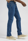 Lee Daren Straight Leg Jeans, Mid Worn Kahuna