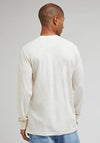Lee Essential Logo Long Sleeve T-Shirt, Ecru