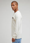 Lee Essential Logo Long Sleeve T-Shirt, Ecru