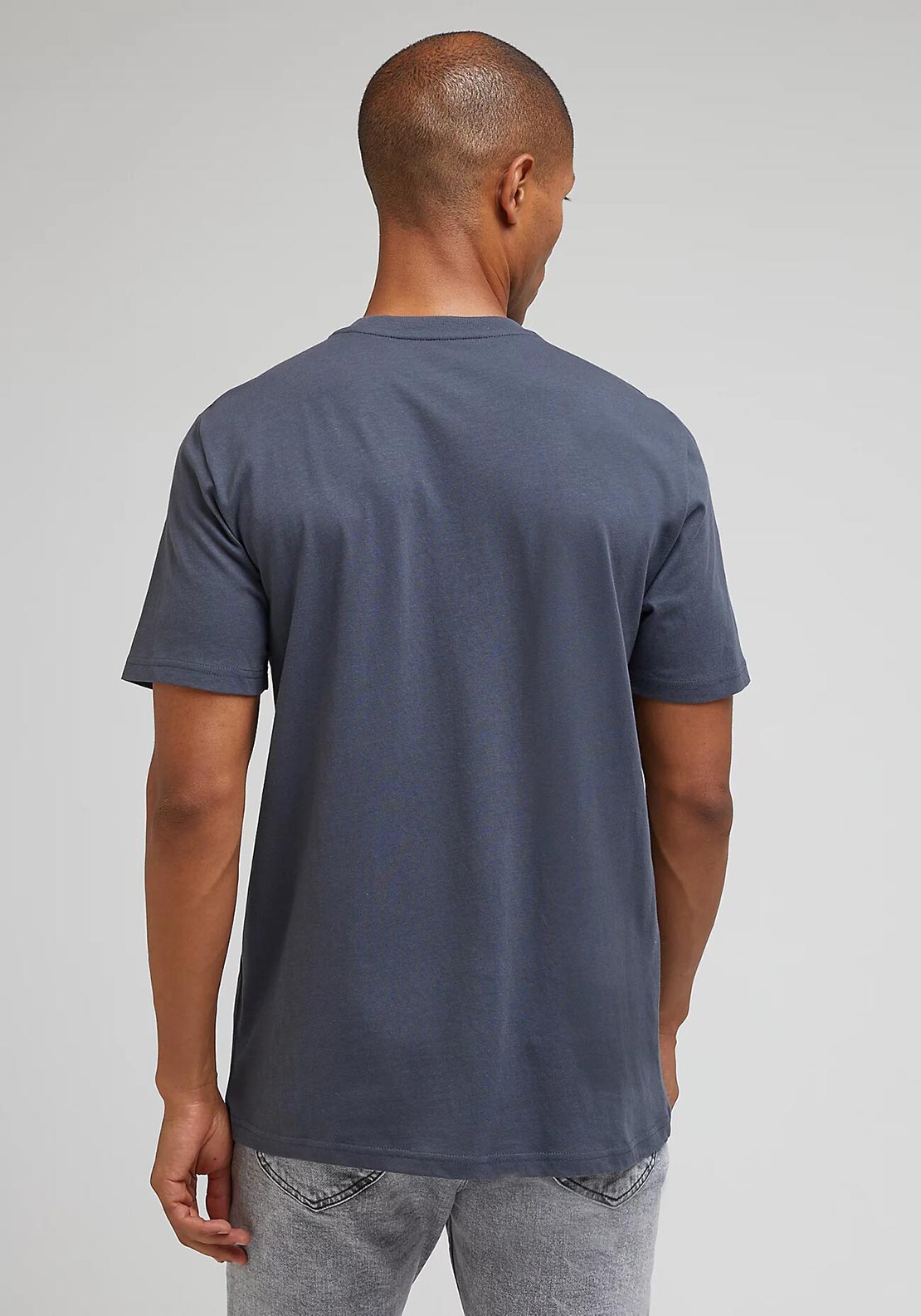 Lee Essential Logo T-Shirt, Dusty Navy