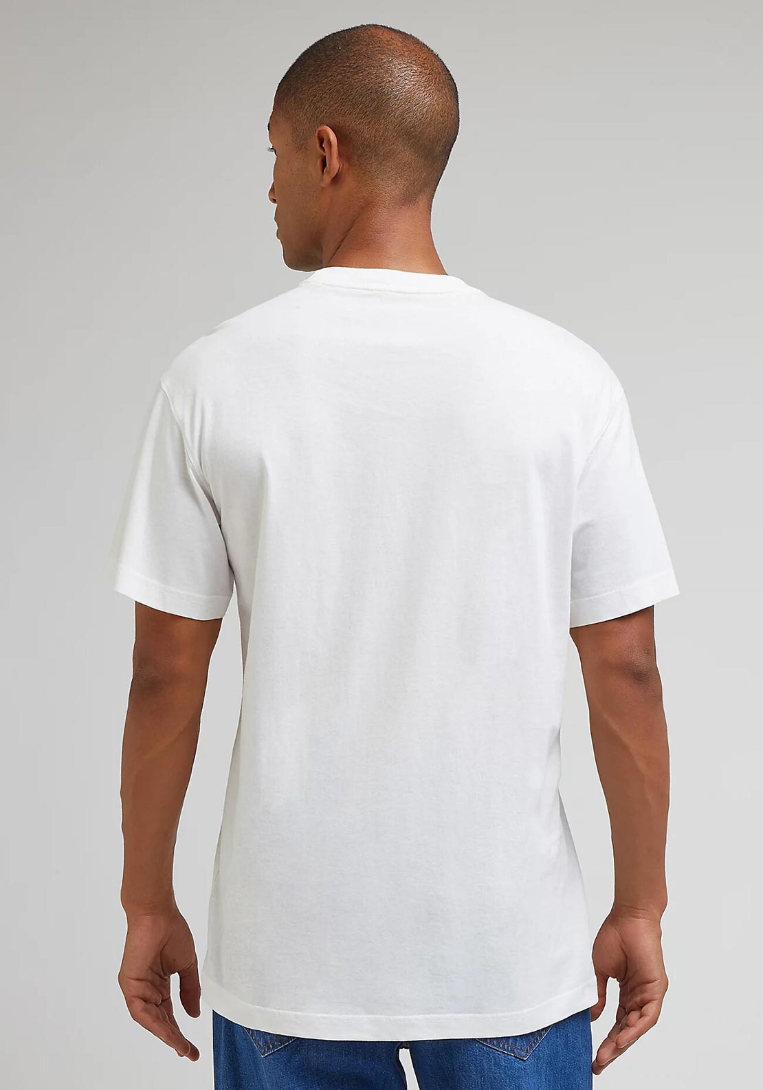 Lee Varsity Logo T-Shirt, Ecru