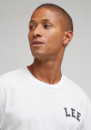 Lee Varsity Logo T-Shirt, Ecru