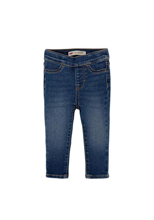 Levi’s Baby Girl Pull On Jegging, Medium Blue Denim
