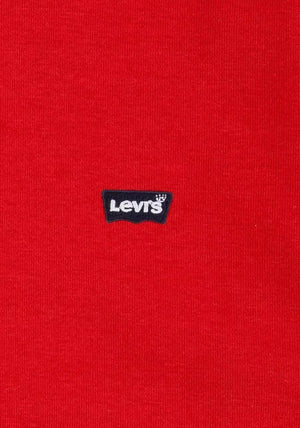 Levi’s Boys Mini Batwing Pull Over Hoodie, Pompeian Red