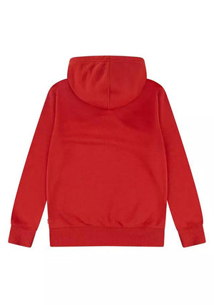 Levi’s Boys Mini Batwing Pull Over Hoodie, Pompeian Red