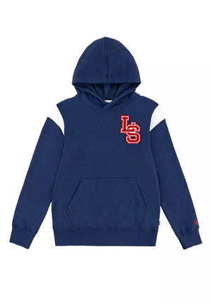 Levi’s Boys Prep Sports Hoodie, Dress Blue