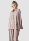 Le Comte Striped Shirt, Brown
