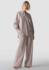 Le Comte Striped Shirt, Brown