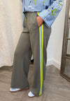 Le Comte Wide Leg Trouser, Green