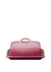 LC BUTTER DISH ROSE