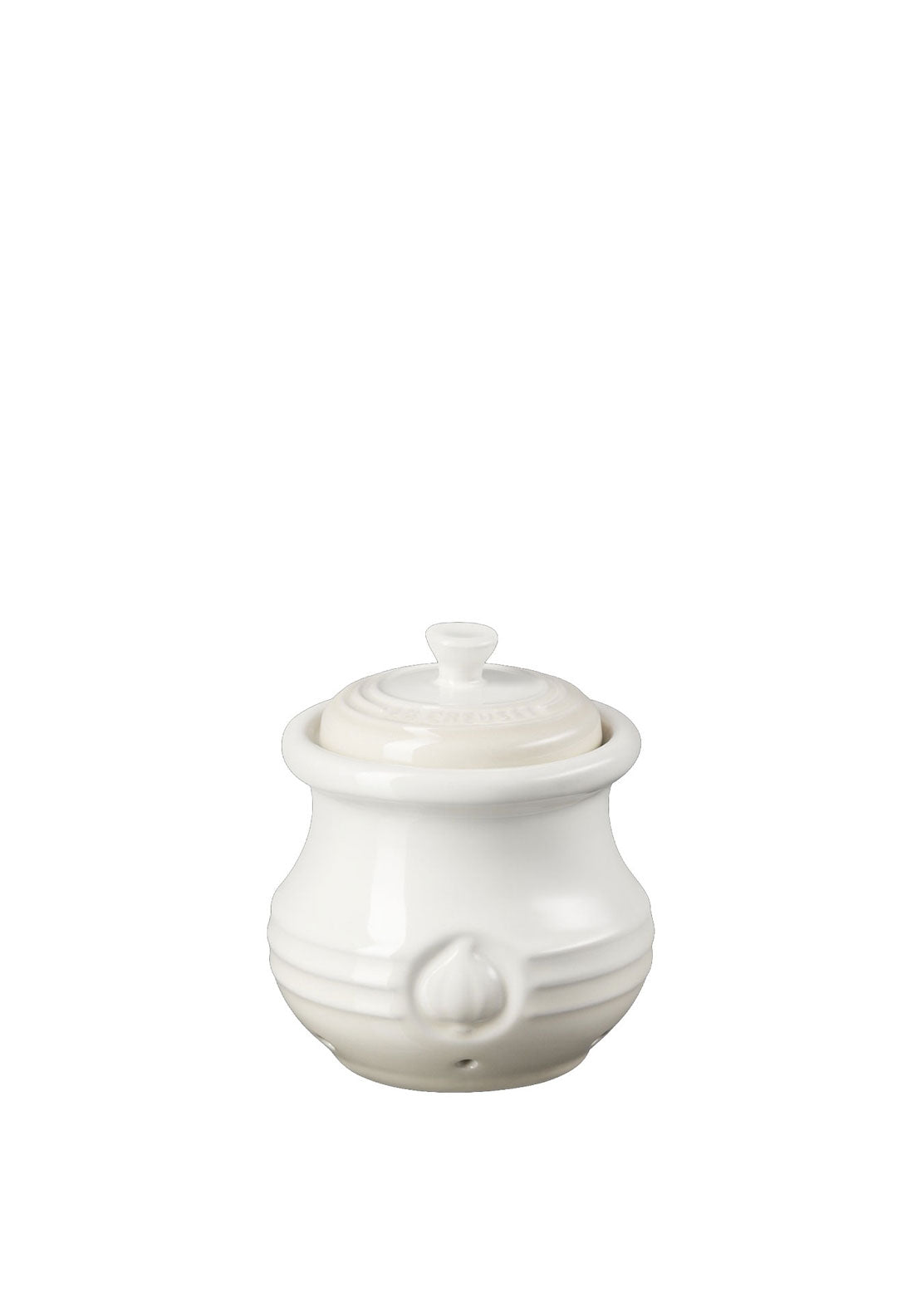 Le Creuset Stoneware Garlic Keeper, Meringue