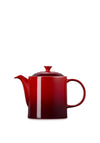 Le Creuset Stoneware Teapot 1.3L, Cerise Red