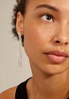 Pilgrim Averie Crystal Dangle Earrings, Silver