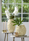 Light & Living Agello Vase, Cream