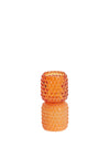 Light & Living Bublini Tealight Holder, Orange