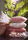 Light & Living Fallon Cushion 45x45cm, Terra Red