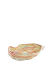 Light & Living Kalako Shell Dish, Cream Multi