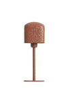 Light & Living Elenie Square Table Lamp, Rustic Orange