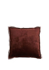 CUSHION 45 X 45 BAXLEY VELVET DARK  BROWN