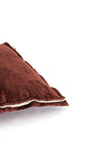 CUSHION 45 X 45 BAXLEY VELVET DARK  BROWN