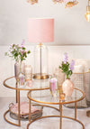 Light & Living Duarte Glass Coffee Table, Gold
