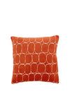 Light & Living Dothan Retro Cushion, Orange