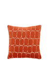 Light & Living Dothan Retro Cushion, Orange