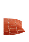 Light & Living Dothan Retro Cushion, Orange