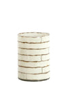 Light & Living Droneri Large Tealight Candle Holder, Cream