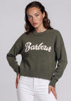 Barbour Ivybridge Knitter Jumper, Green