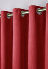 Laurence Llewelyn Bowen Montrose Blackout Lined Eyelet Curtains, Claret