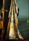 Laurence Llewelyn Bowen Cotswold Fantasia Throw, Gold & Black
