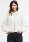 Barbour International Lana Zip Hoodie, Off White