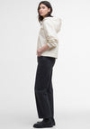 Barbour International Lana Zip Hoodie, Off White