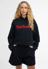 Barbour Womens Hartland Embroidered Hoodie, Navy