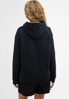 Barbour Womens Hartland Embroidered Hoodie, Navy