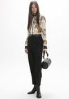 Lola Casademunt Slim Leg Tailored Trousers, Black