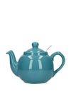 Kitchen Craft 600ml Traditional Farmhouse Filter Teapot, Aqua