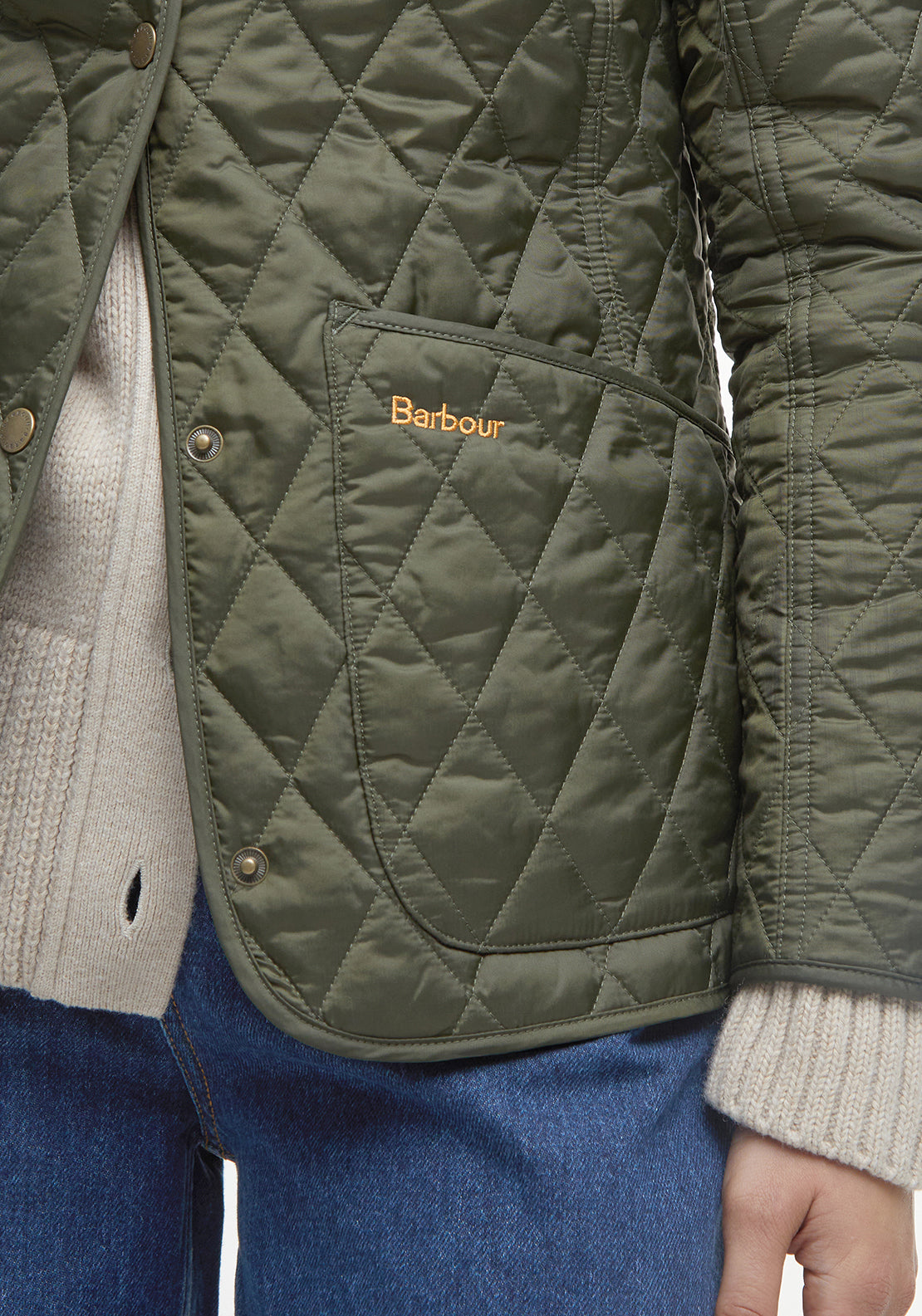 Barbour Annandale Quilted Jacket, Green