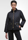 Barbour Womens Beadnell Fitted Quilted Jacket, Black