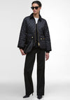 Barbour Womens Beadnell Fitted Quilted Jacket, Black