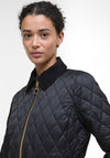 Barbour Womens Beadnell Fitted Quilted Jacket, Black