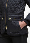 Barbour Womens Beadnell Fitted Quilted Jacket, Black