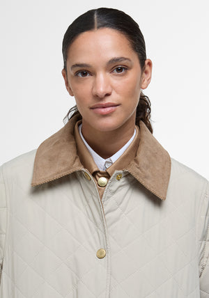 Barbour Corinne Quilted Jacket, Beige