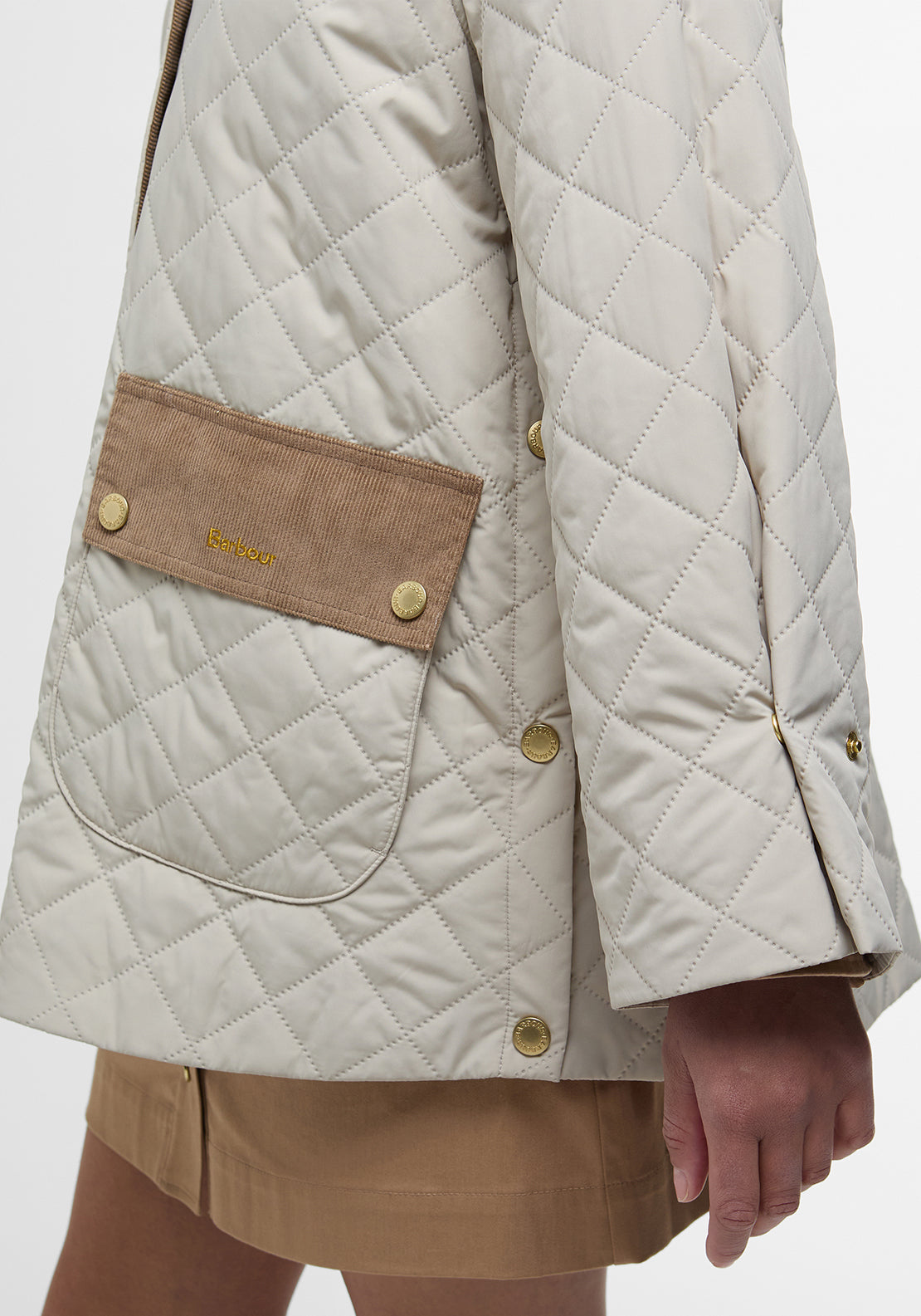 Barbour Corinne Quilted Jacket, Beige