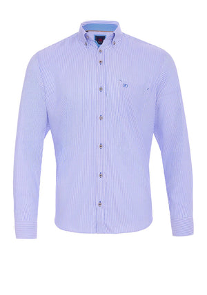 Andre Boyne Stripe Shirt, Blue