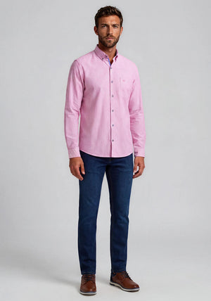 Andre Boyne Stripe Shirt, Pink